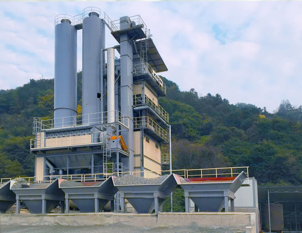 Stationary asphalt mixing plant KQ 160 expert